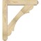 Ekena Millwork Olympic Craftsman Rough Sawn Bracket w/ Offset Brace, Douglas Fir, 6"W x 30"D x 34"H BKT0604X30X34OLY04RDF - alternate 4